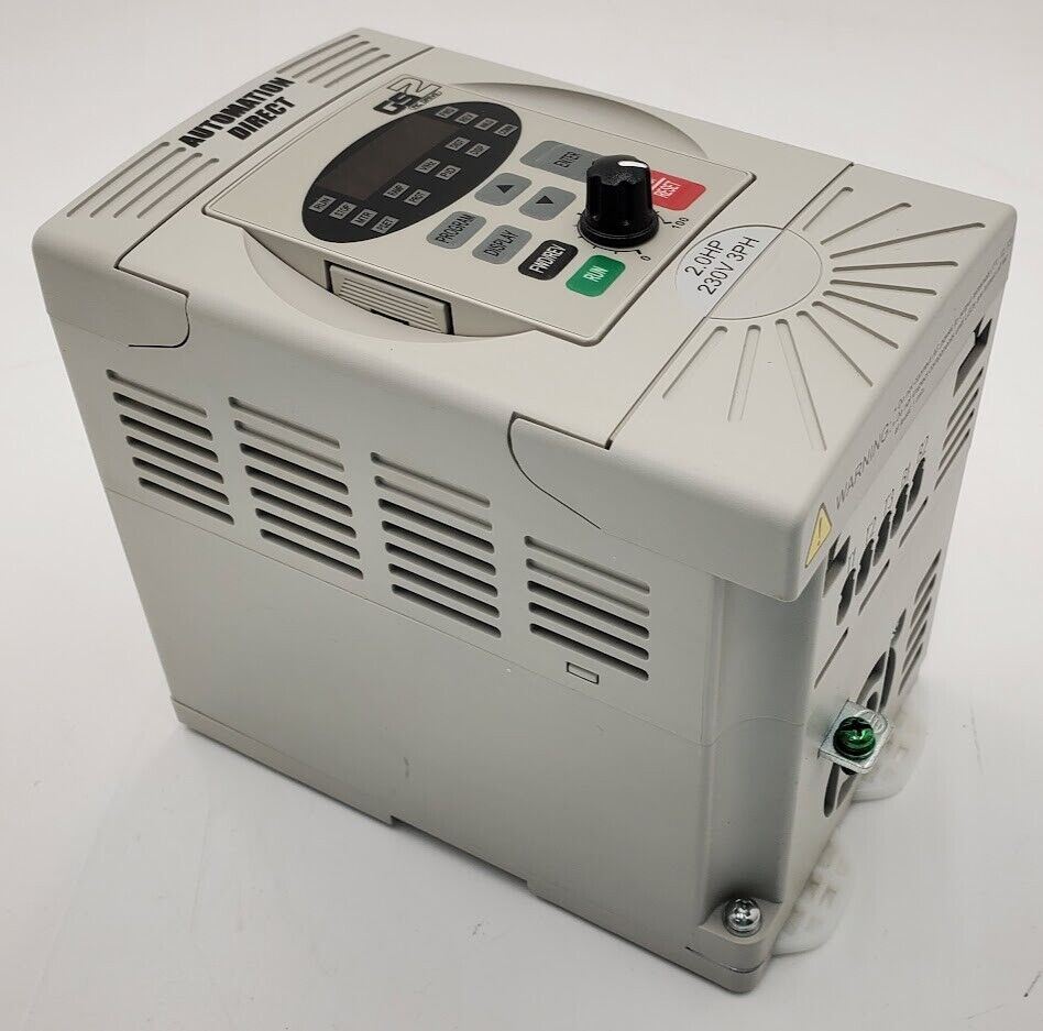 AUTOMATION DIRECT GS2-22P0 AC Micro Drive 230V 1PH In, 3PH Out, 0.1-400Hz, 2.0HP