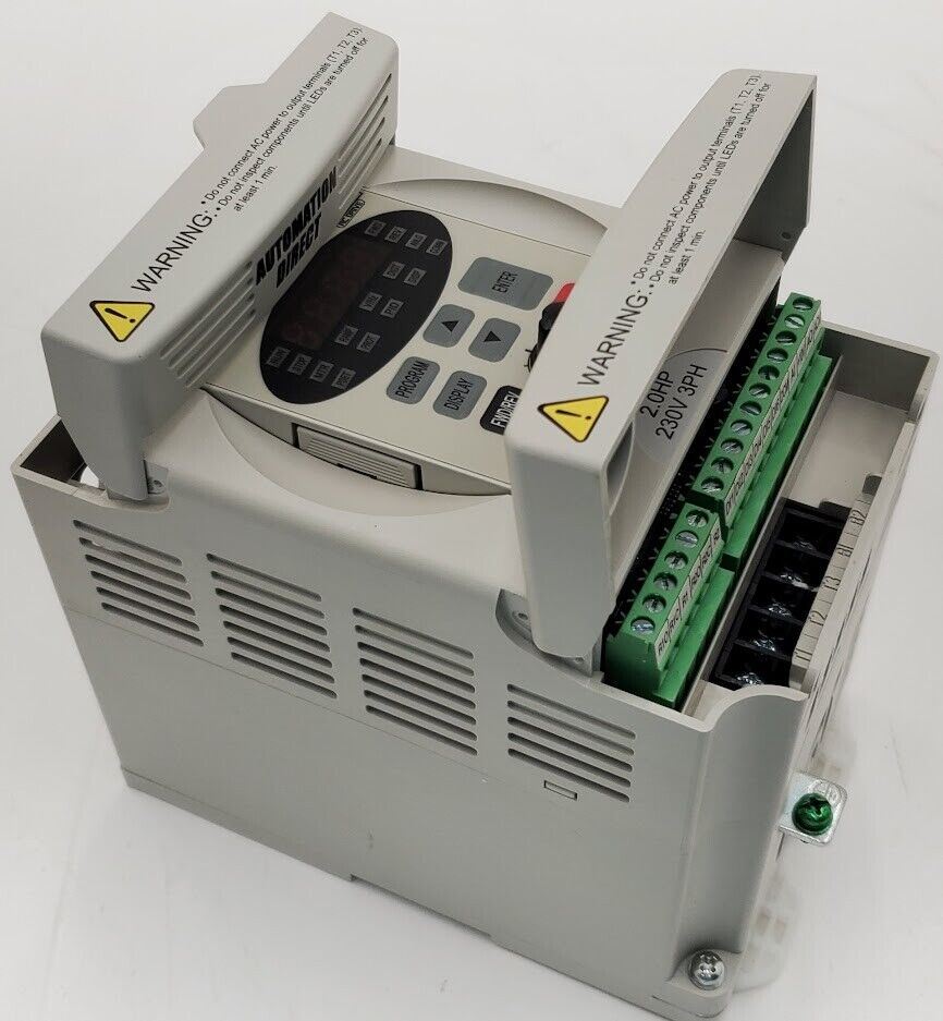 AUTOMATION DIRECT GS2-22P0 AC Micro Drive 230V 1PH In, 3PH Out, 0.1-400Hz, 2.0HP