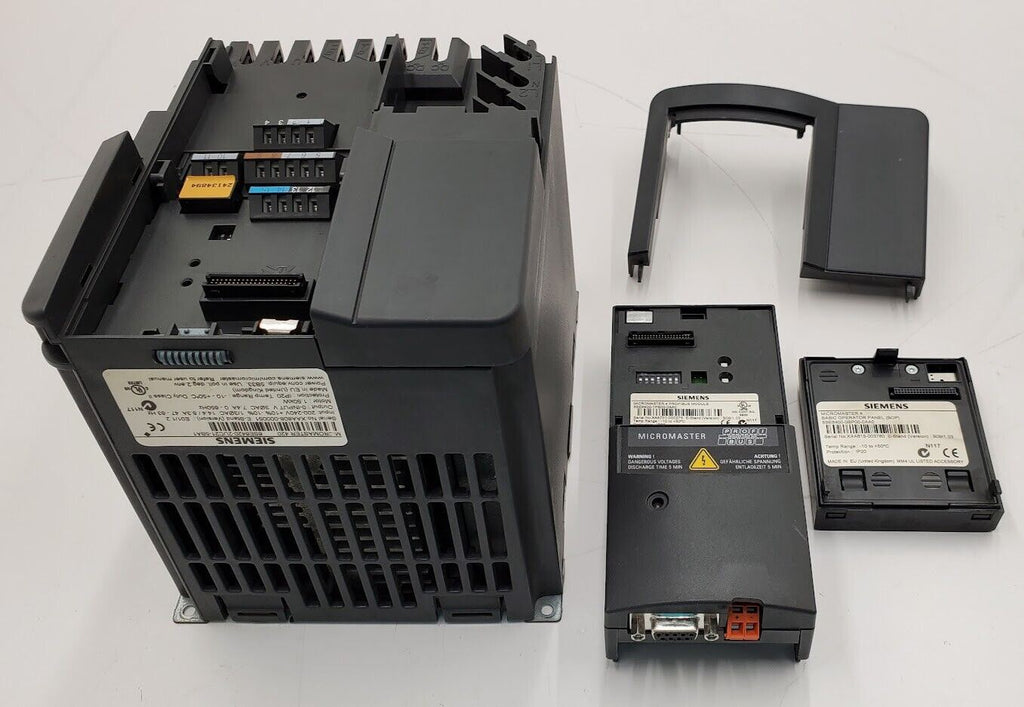SIEMENS Micromaster 420 6SE6420-2UC21-5BA1 Inverter Drive 1.5 kW 240V ProfiBus