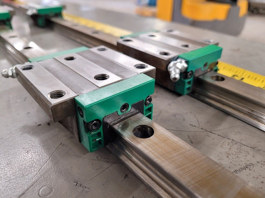 INA Linear Bearing Slide Guide KWVE25BG3V1 1000mm 2 Rails 4 Blocks w/ zerk