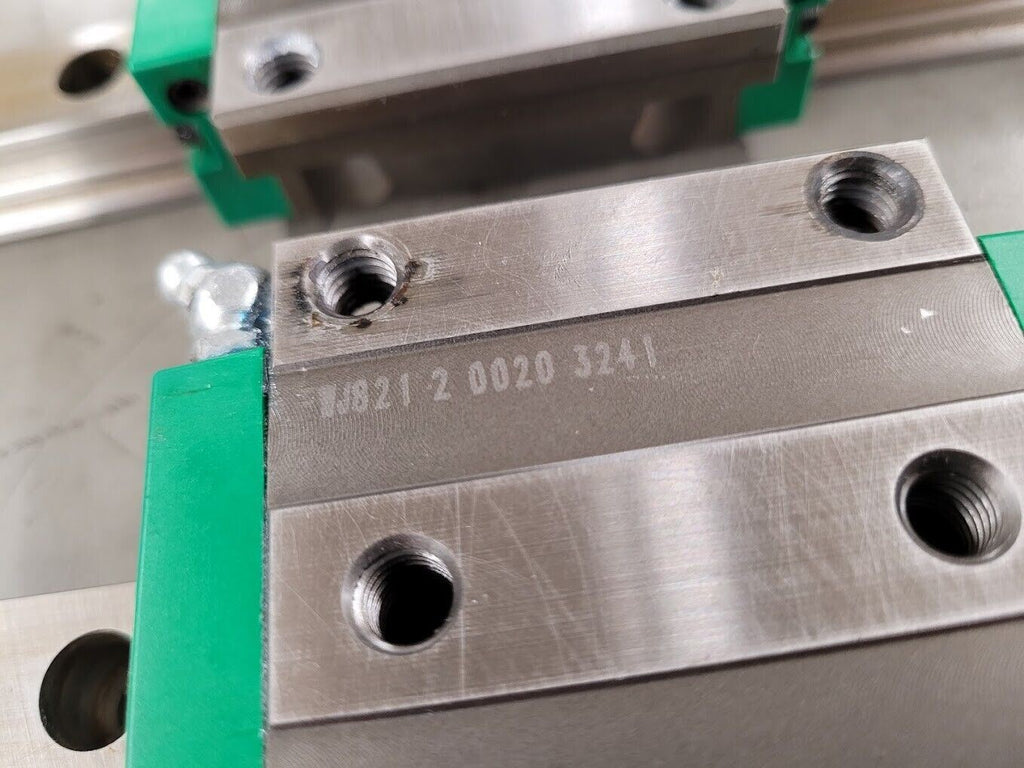 INA Linear Bearing Slide Guide KWVE25BG3V1 1000mm 2 Rails 4 Blocks w/ zerk