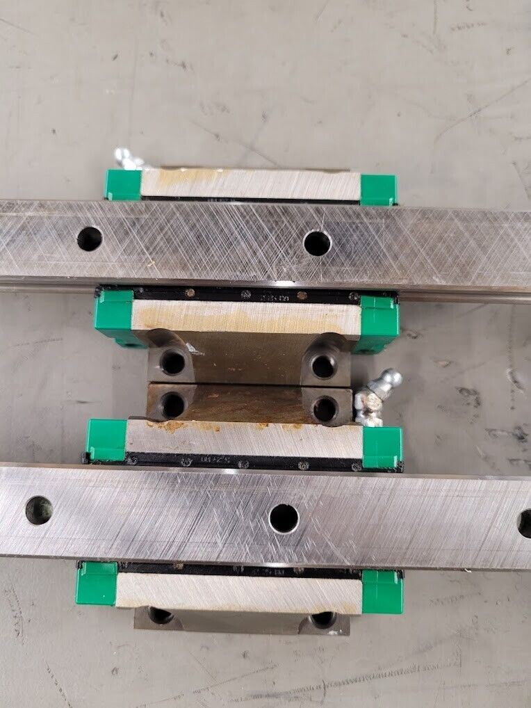 INA Linear Bearing Slide Guide KWVE25BG3V1 1000mm 2 Rails 4 Blocks w/ zerk