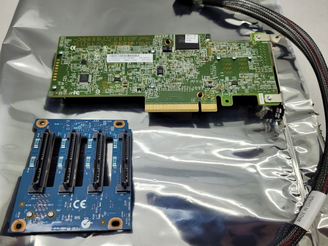 IBM 46C9111 M5210 12Gb/s 8-Port PCIe 3.0 SAS SATA RAID Controller