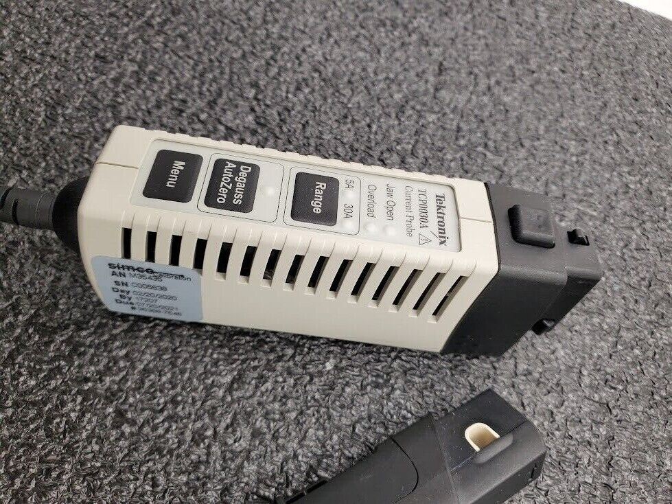 Tektronix TCP0030A AC/DC Current Probe 120MHz 5A/30A DC TekVPI Tested