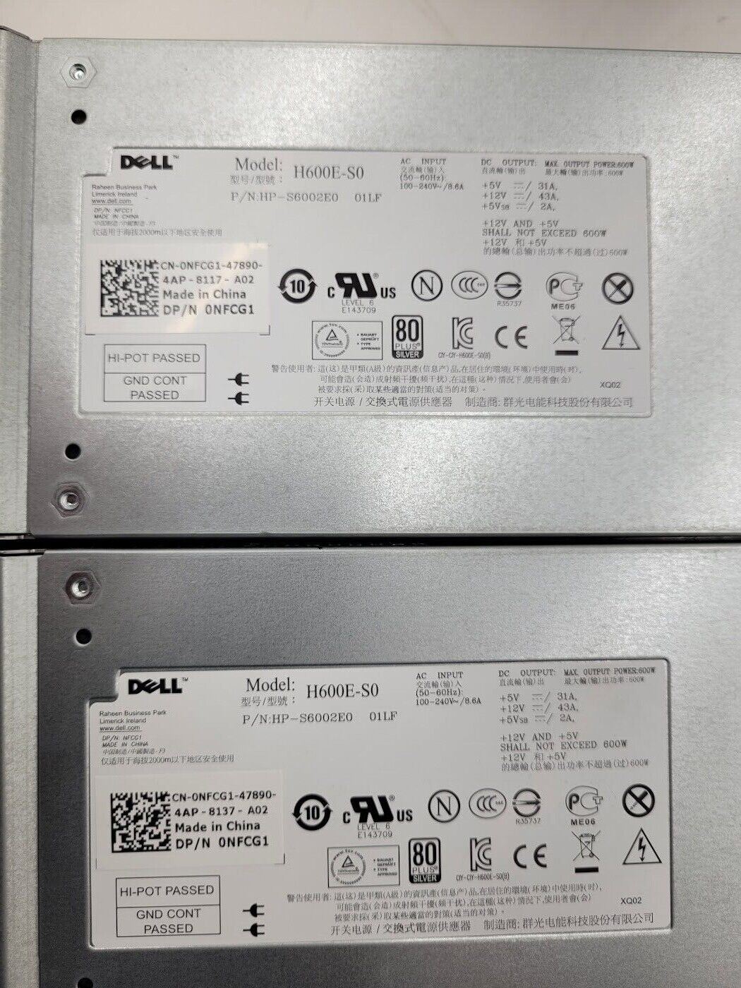 Dell MD1420 24x SAS SFF PowertVault Storage Array 2x Controllers 2x 600W PSUs