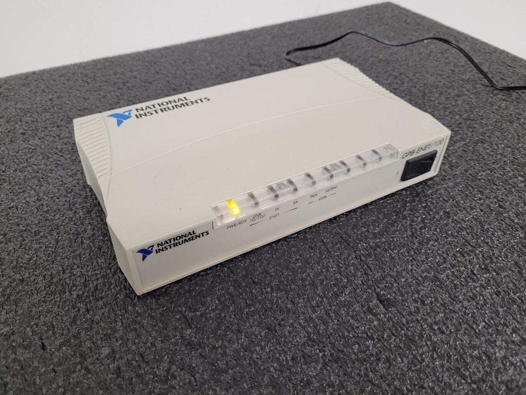 National Instruments NI GPIB-ENET/100 Ethernet GPIB Controller 186852K-01L HS488