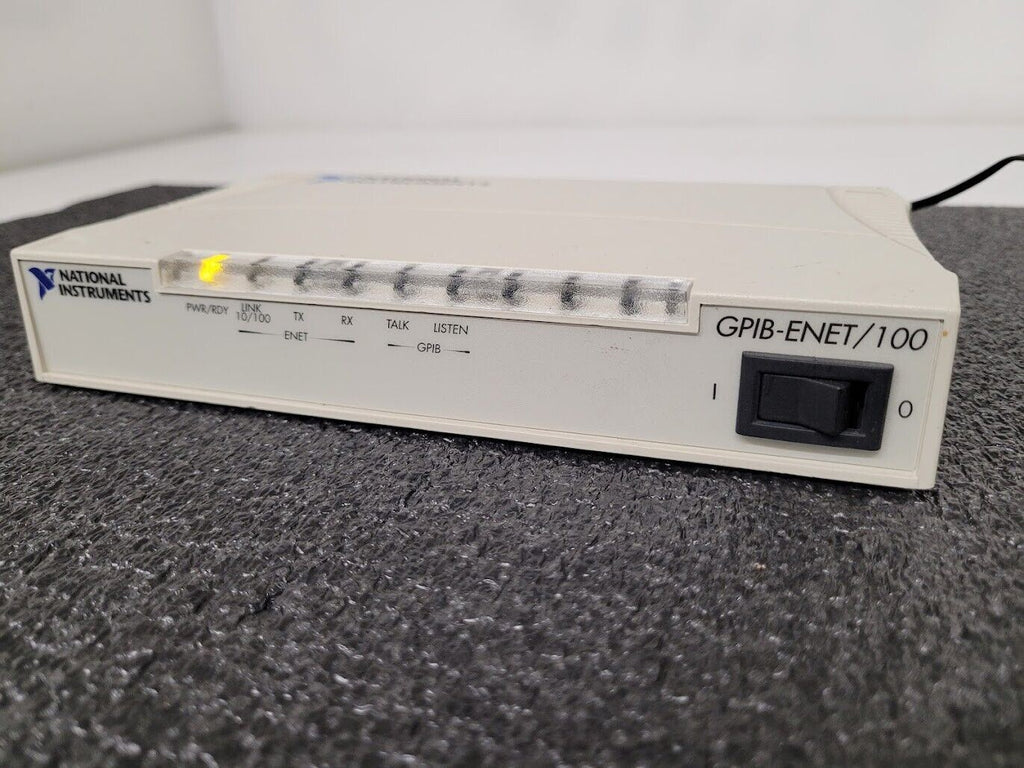 National Instruments NI GPIB-ENET/100 Ethernet GPIB Controller 186852K-01L HS488