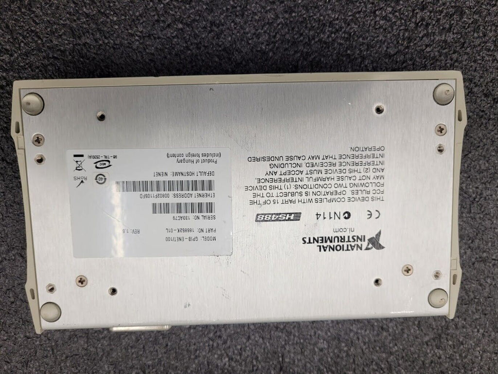 National Instruments NI GPIB-ENET/100 Ethernet GPIB Controller 186852K-01L HS488