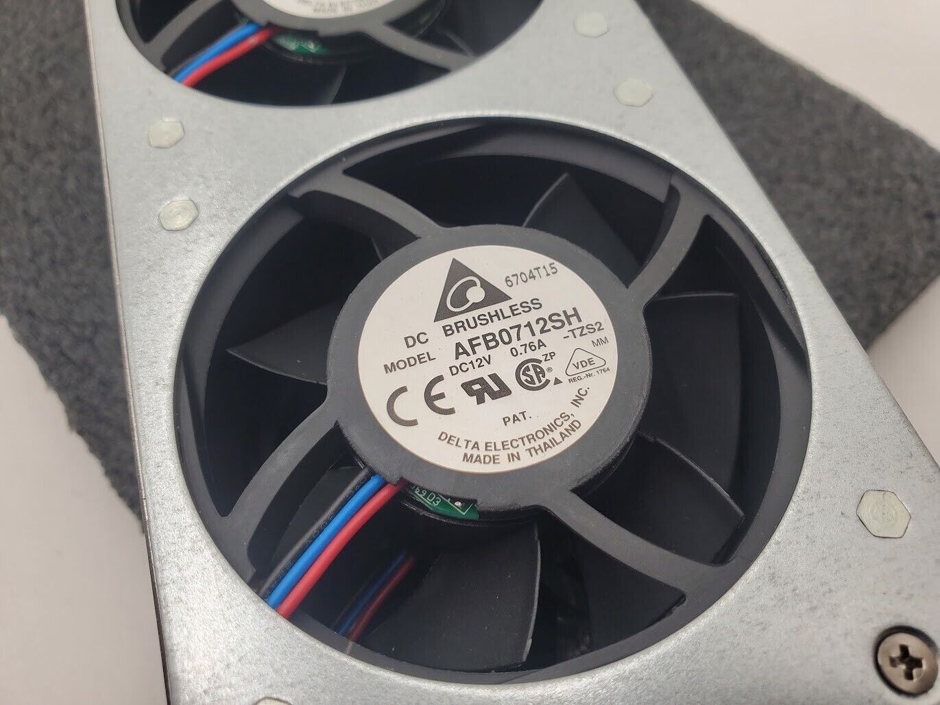 Palo Alto Networks PA-5000 Series Fan Tray 540-000057-00D Working Pull, Clean