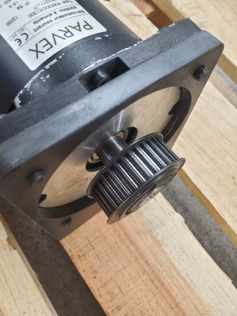 Parvex RX630ER1300 Brushed DC Servo Motor 134V 16A Working Pull 2400RPM