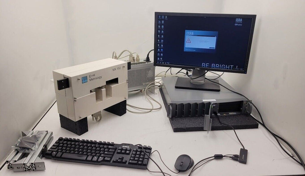 E+H Metrology MX 152 Wafer Thickness Measurement System Siemens PC Win 7 OS