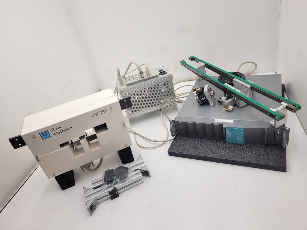 E+H Metrology MX 152 Wafer Thickness Measurement System Siemens PC Win 7 OS