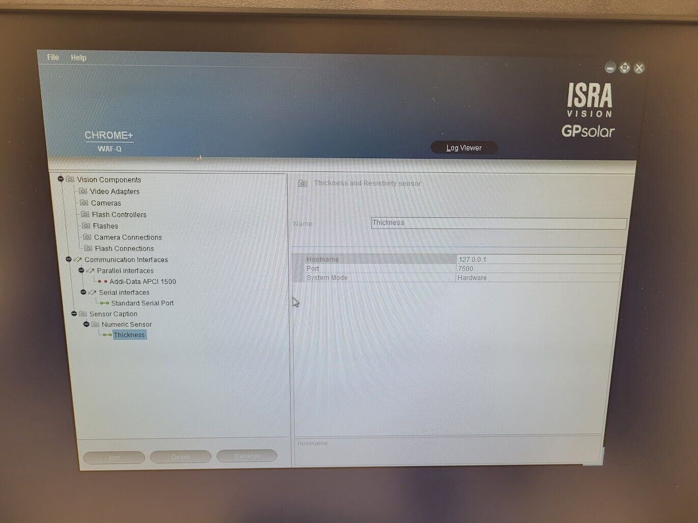 E+H Metrology MX 152 Wafer Thickness Measurement System Siemens PC Win 7 OS