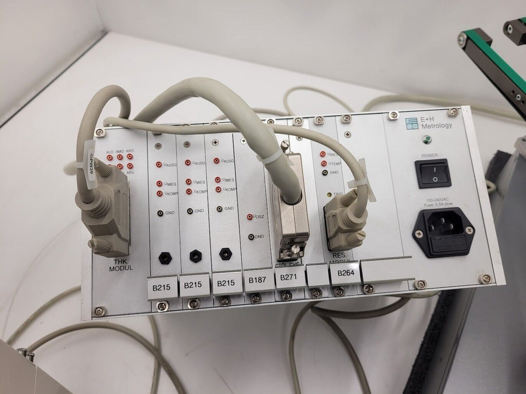 E+H Metrology MX 152 Wafer Thickness Measurement System Siemens PC Win 7 OS