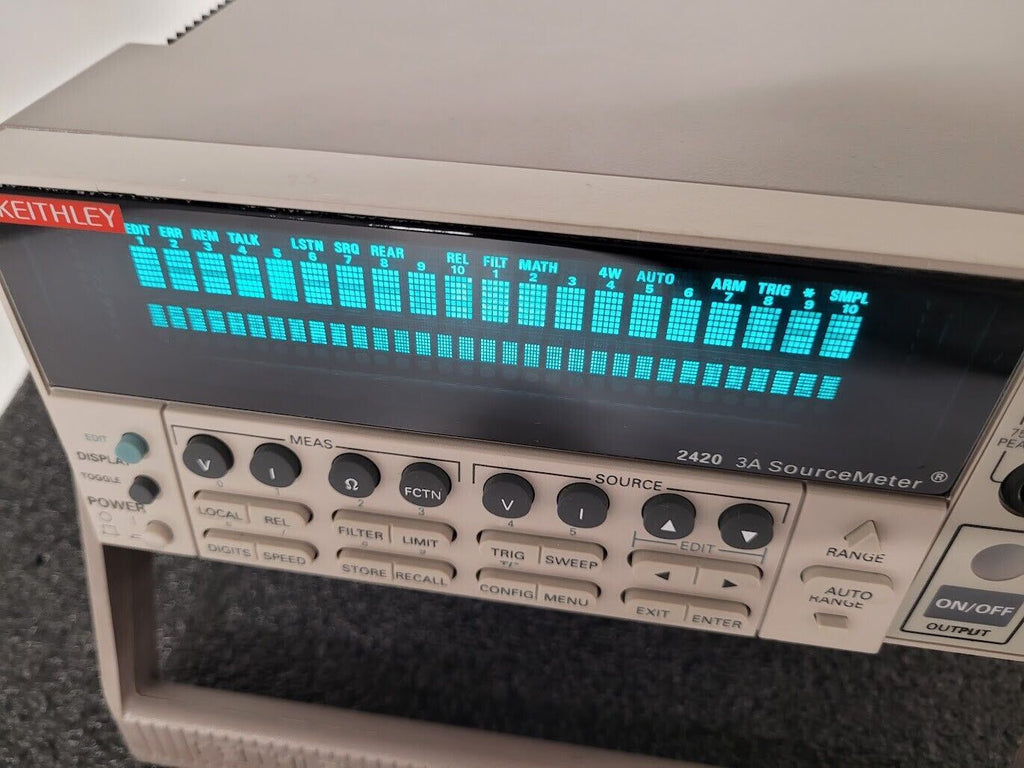 KEITHLEY 2420 3A SOURCEMETER 60V 60W Tested Working SMU