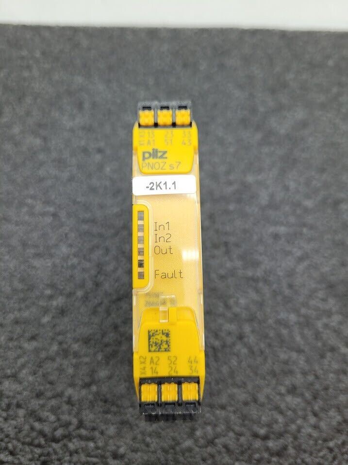 PILZ PNOZ 750107 S7 24VDC Safety Relay 4N/O 1N/C