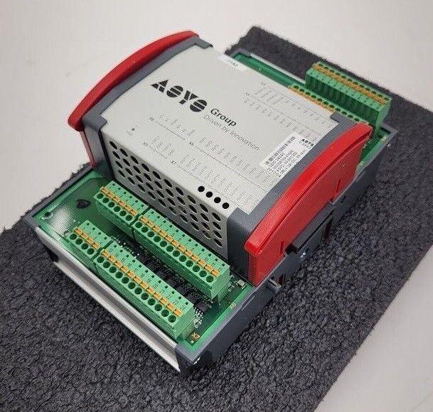 ASYS QDIO 24/24/2 PLC Controller 24VDC 8A 24 Output 24 Input 4 wire encoder IN