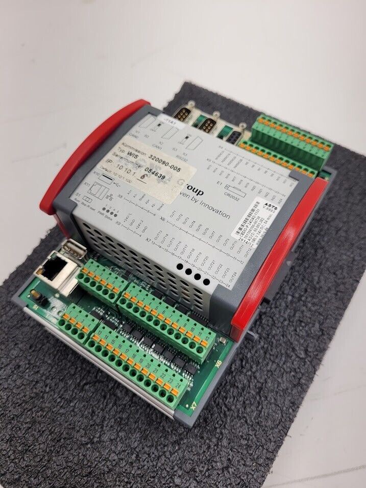 ASYS CEDIO-P PLC Control Module 24VDC 8A 24/24/2-1131 24 DIO RS232 CAN ENET USB