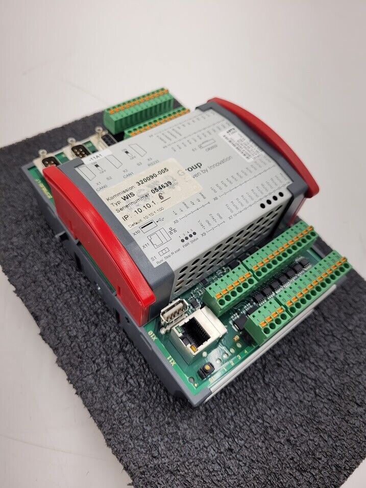 ASYS CEDIO-P PLC Control Module 24VDC 8A 24/24/2-1131 24 DIO RS232 CAN ENET USB