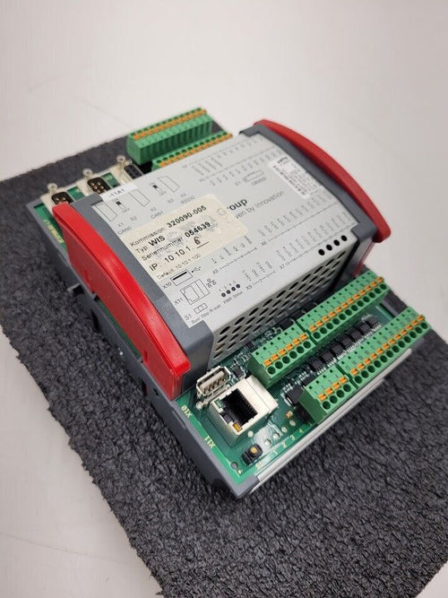 ASYS CEDIO-P PLC Control Module 24VDC 8A 24/24/2-1131 24 DIO RS232 CAN ENET USB