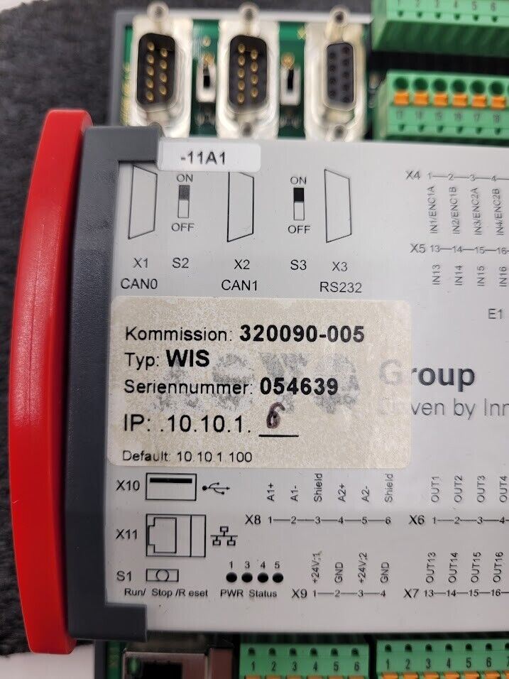 ASYS CEDIO-P PLC Control Module 24VDC 8A 24/24/2-1131 24 DIO RS232 CAN ENET USB