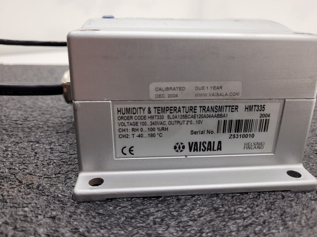 Vaisala Humidity And Temperature Transmitter HMT335 with Probe Tested Working