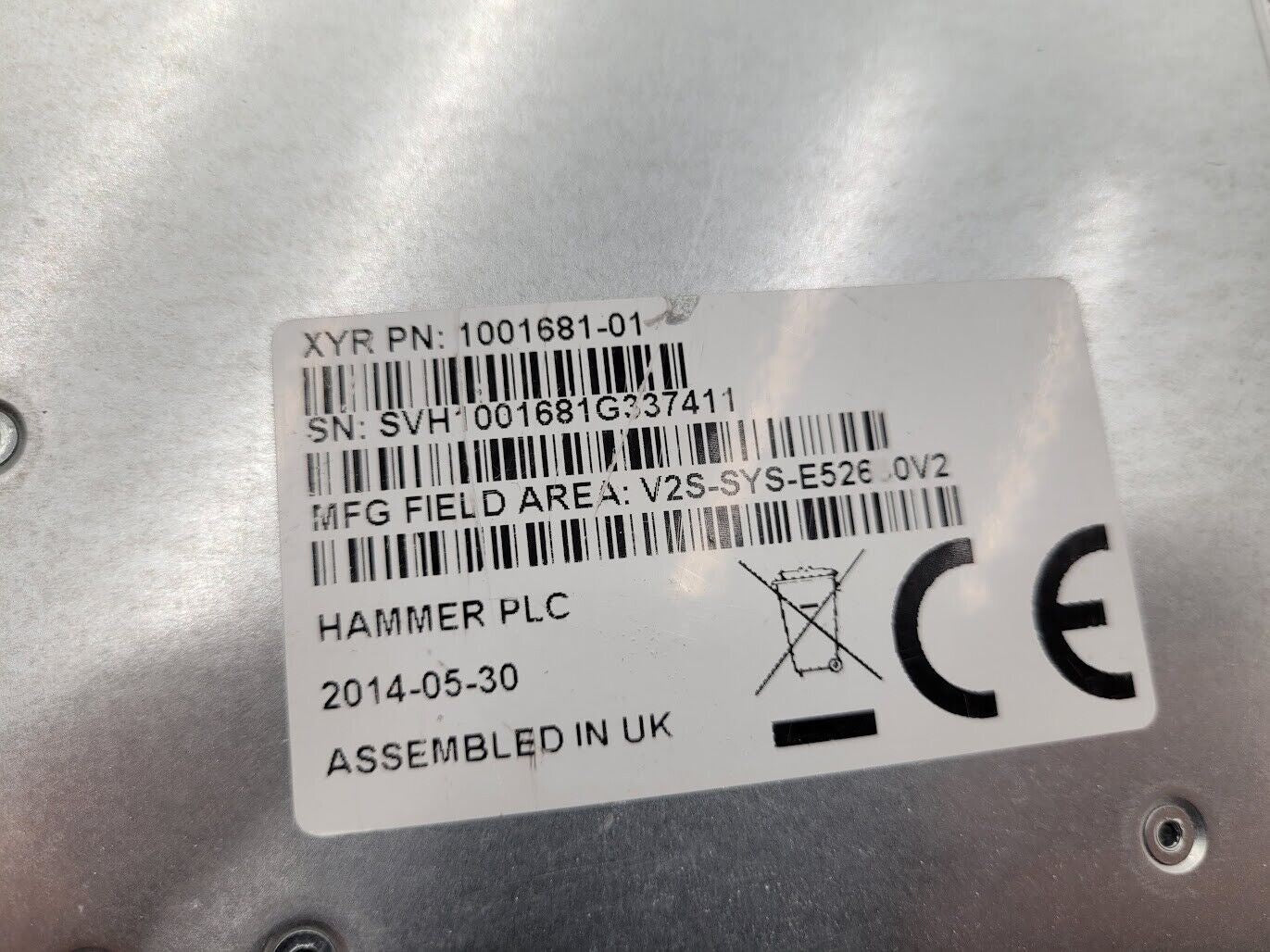 Intel S2600GZ 1U 8-Bay SFF Workstation Server 2X E5-2630v2 128Gb RAM HBA Tested