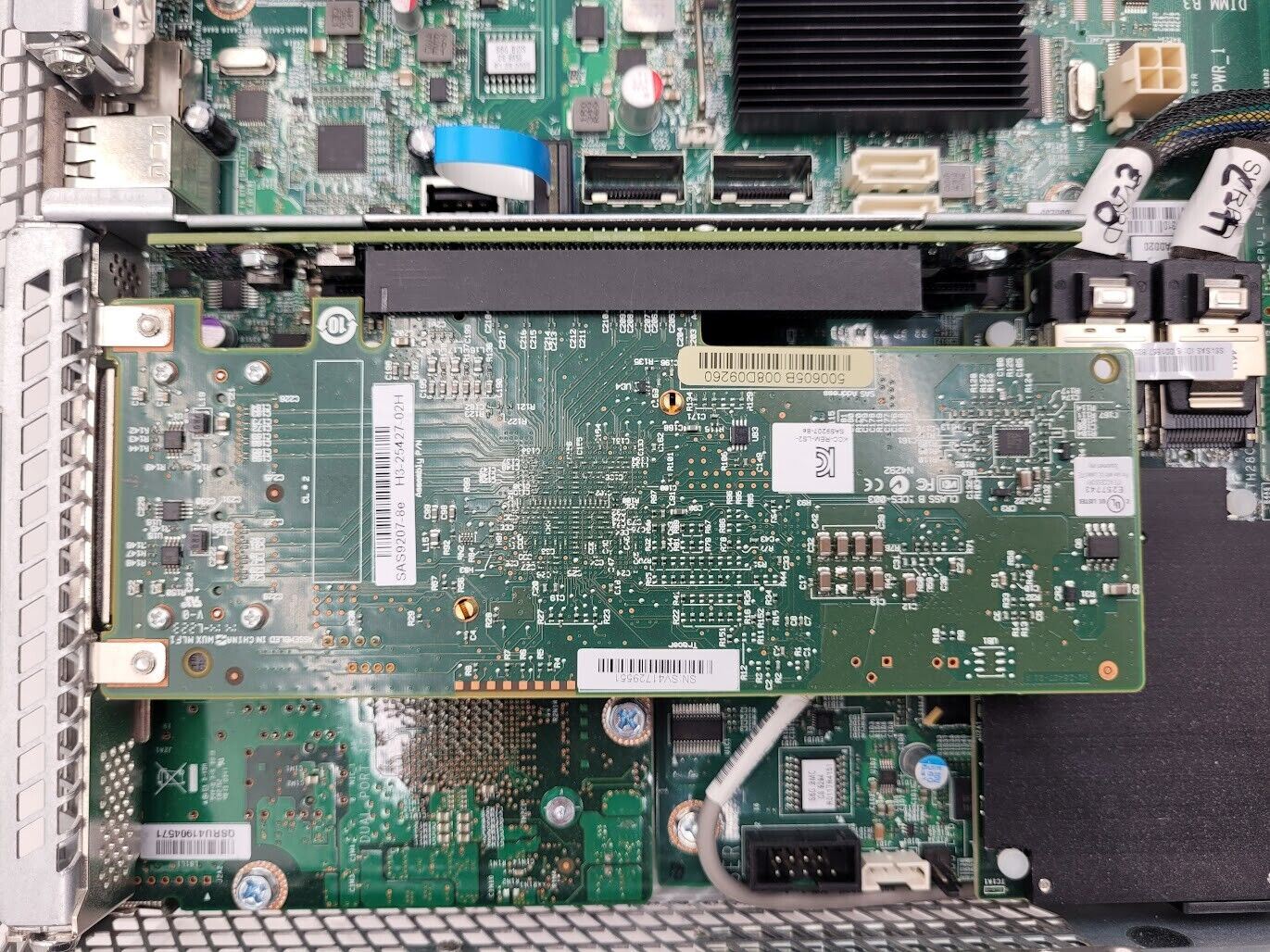 Intel S2600GZ 1U 8-Bay SFF Workstation Server 2X E5-2630v2 128Gb RAM HBA Tested