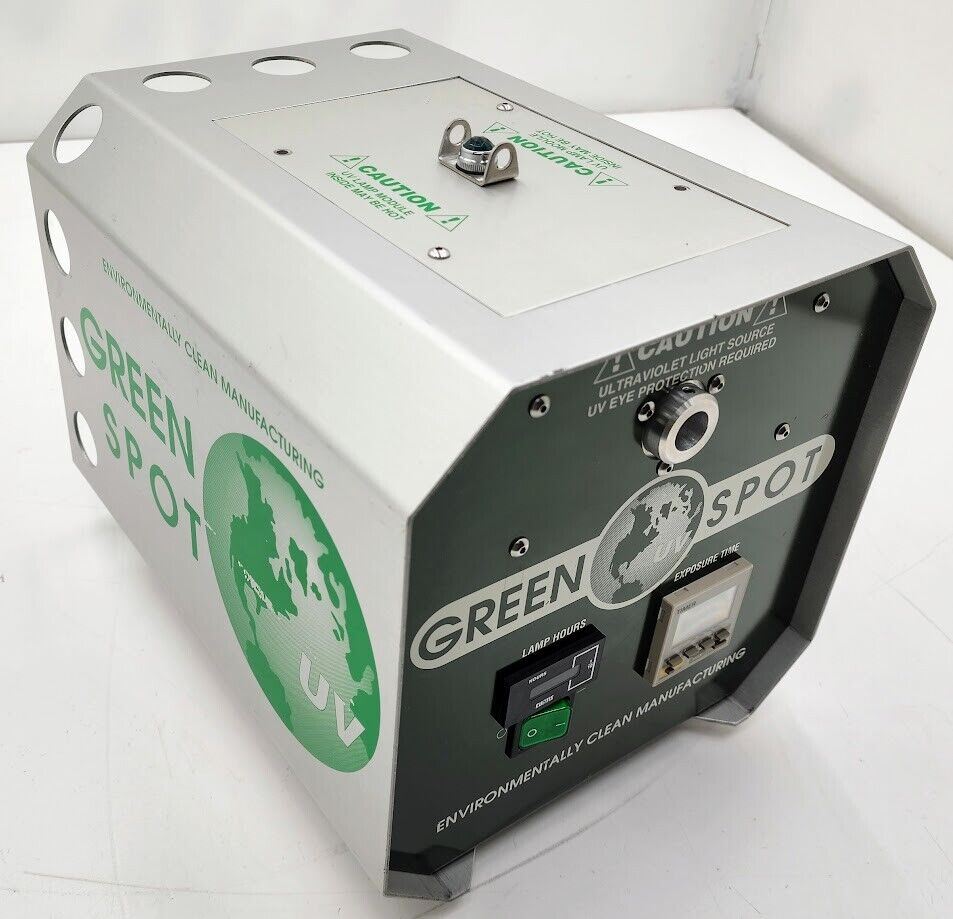 American Ultraviolet GREEN SPOT UV Curing System w/ Timer INCLUDES LAMP