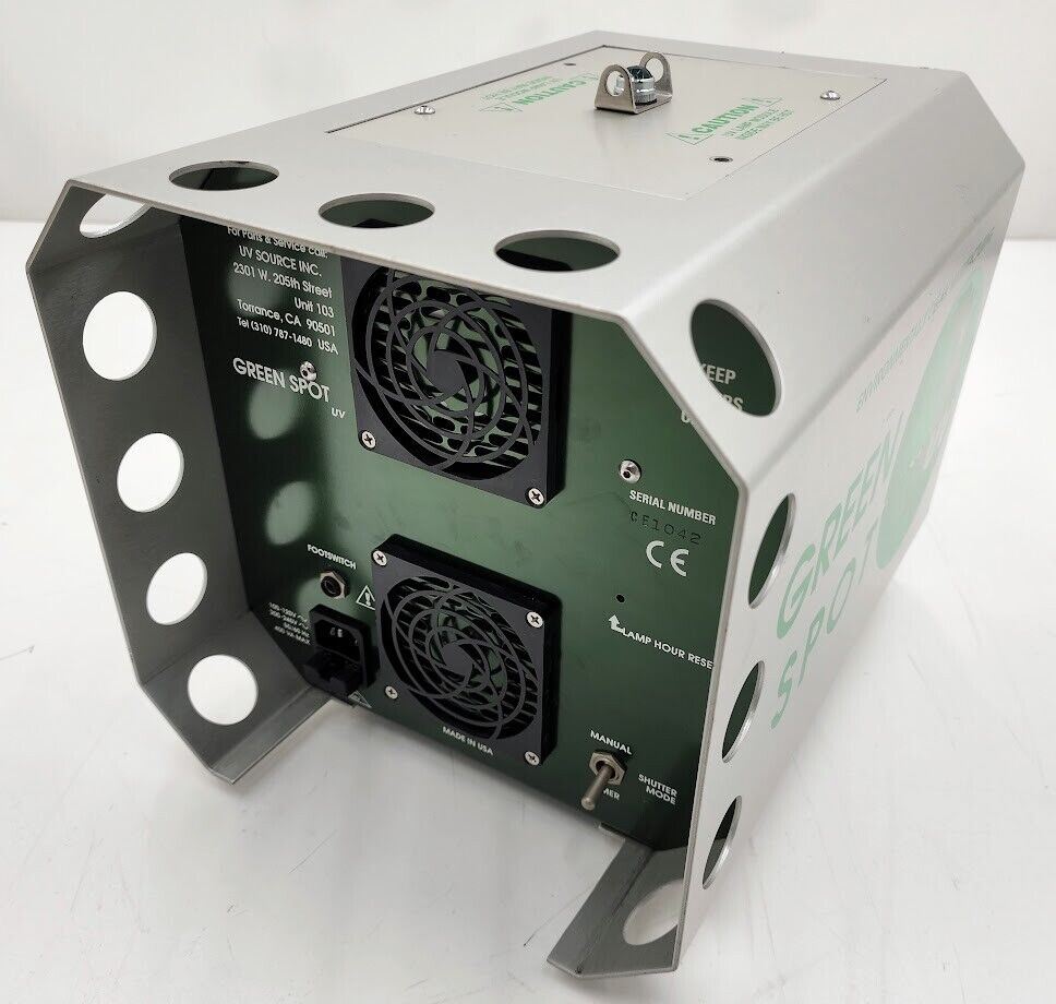 American Ultraviolet GREEN SPOT UV Curing System w/ Timer INCLUDES LAMP