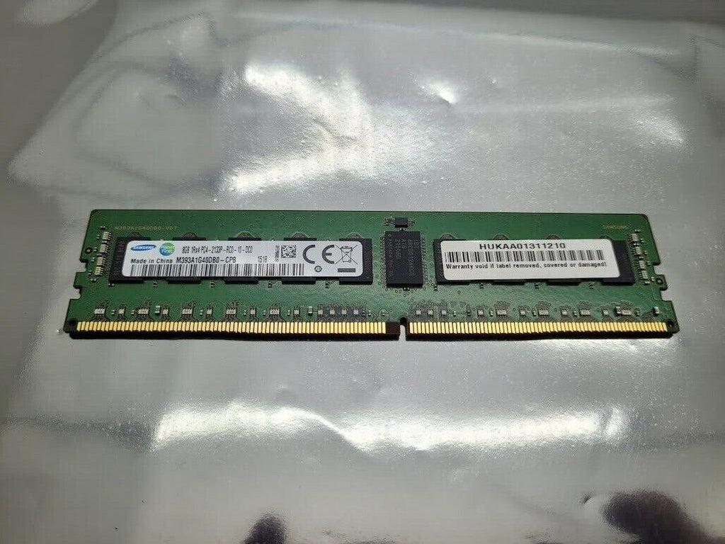 Samsung 8GB 1Rx4 DDR4-2133 PC4-2133P PC4-17000R REG ECC M393A1G40DB0-CPB Memory