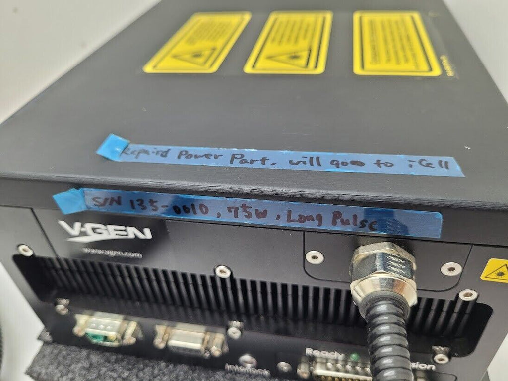 Spectra Physics V-Gen VPFL-HE-75-00211 Yb NIR Fiber Laser 75W 1064nm Unit 2