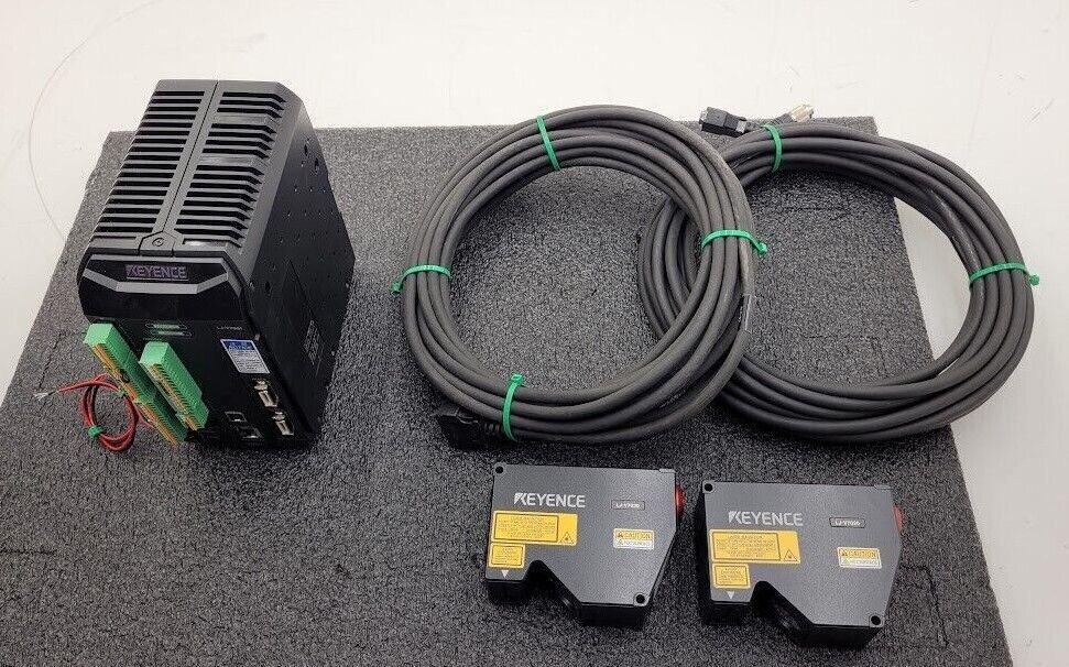Keyence LJ-V7001 2x LJ-V7020 High-speed 2D Laser Profiler Diffuse Reflection