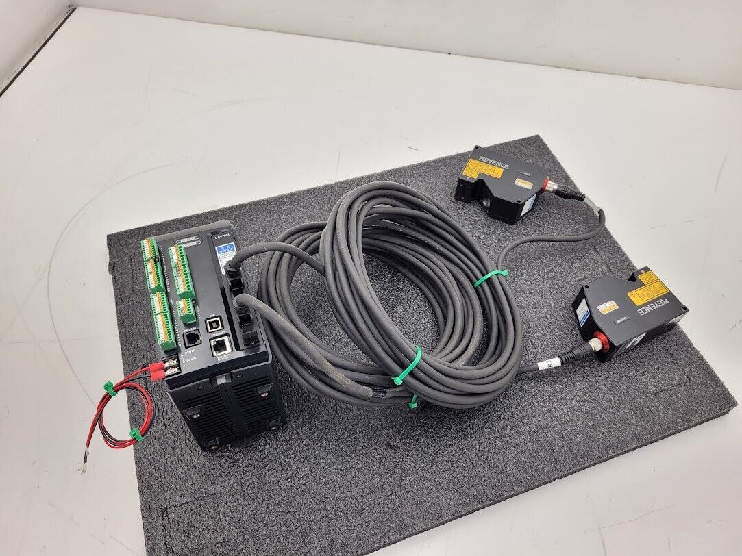 Keyence LJ-V7001 2x LJ-V7020 High-speed 2D Laser Profiler Diffuse Reflection