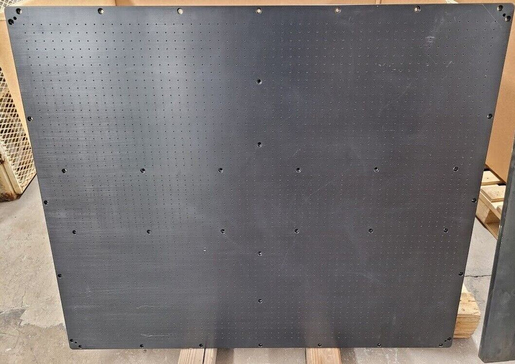 Aluminum Vacuum Hold Down / Float Table 34" x 40" Venturi Generators SMC Piping