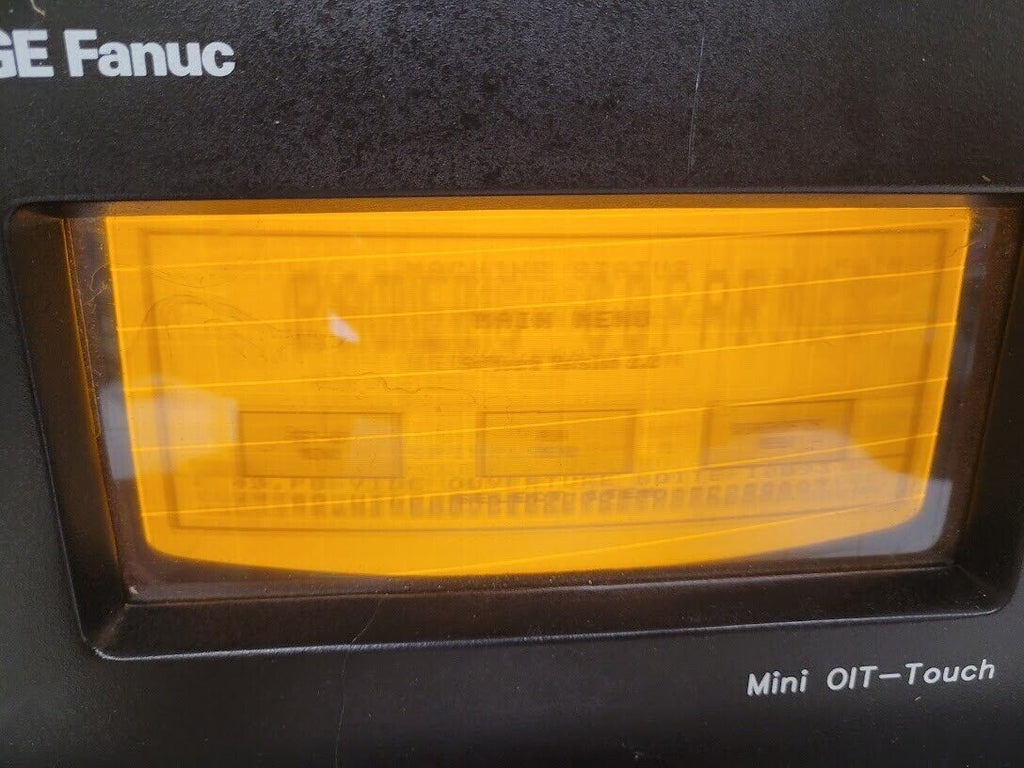 GE Fanuc Mini OIT-Touch Touch Screen NC HMI Nice Bright Orange CRT Parts/Repair.