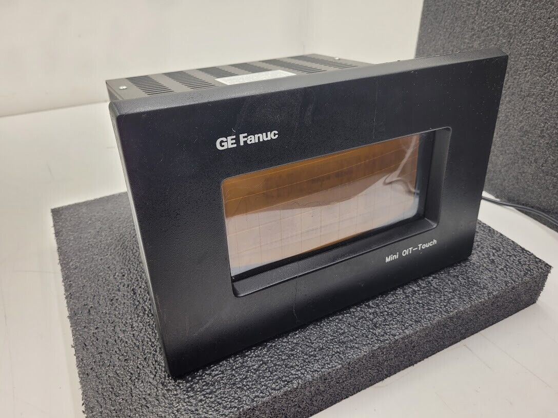 GE Fanuc Mini OIT-Touch Touch Screen NC HMI Nice Bright Orange CRT Parts/Repair.