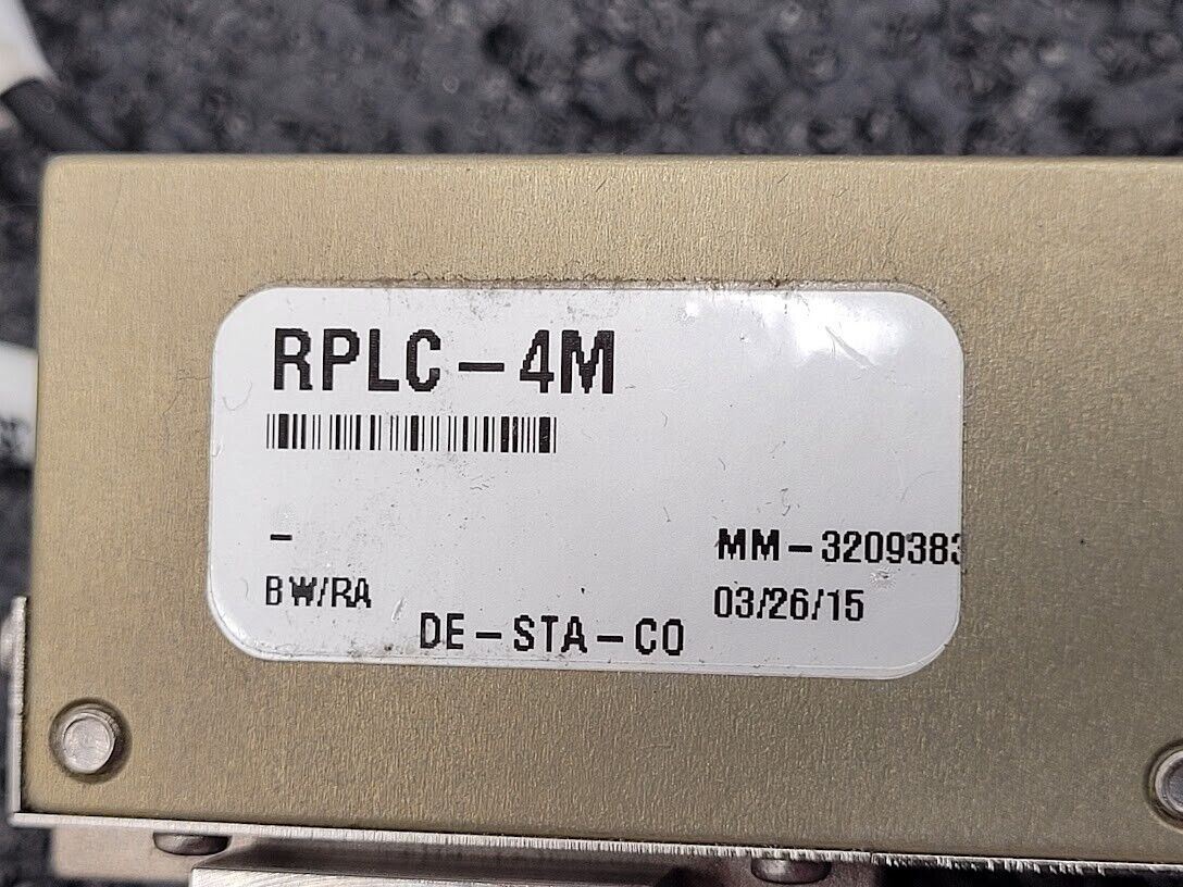 Destaco Robohand RPLC-4M Low Profile Cleanroom Parallel Gripper Jaw 1" Stroke
