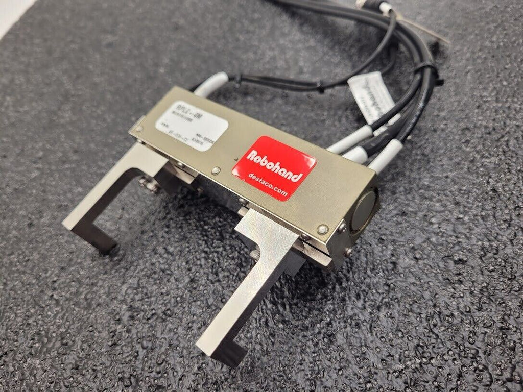 Destaco Robohand RPLC-4M Low Profile Cleanroom Parallel Gripper Jaw 1" Stroke