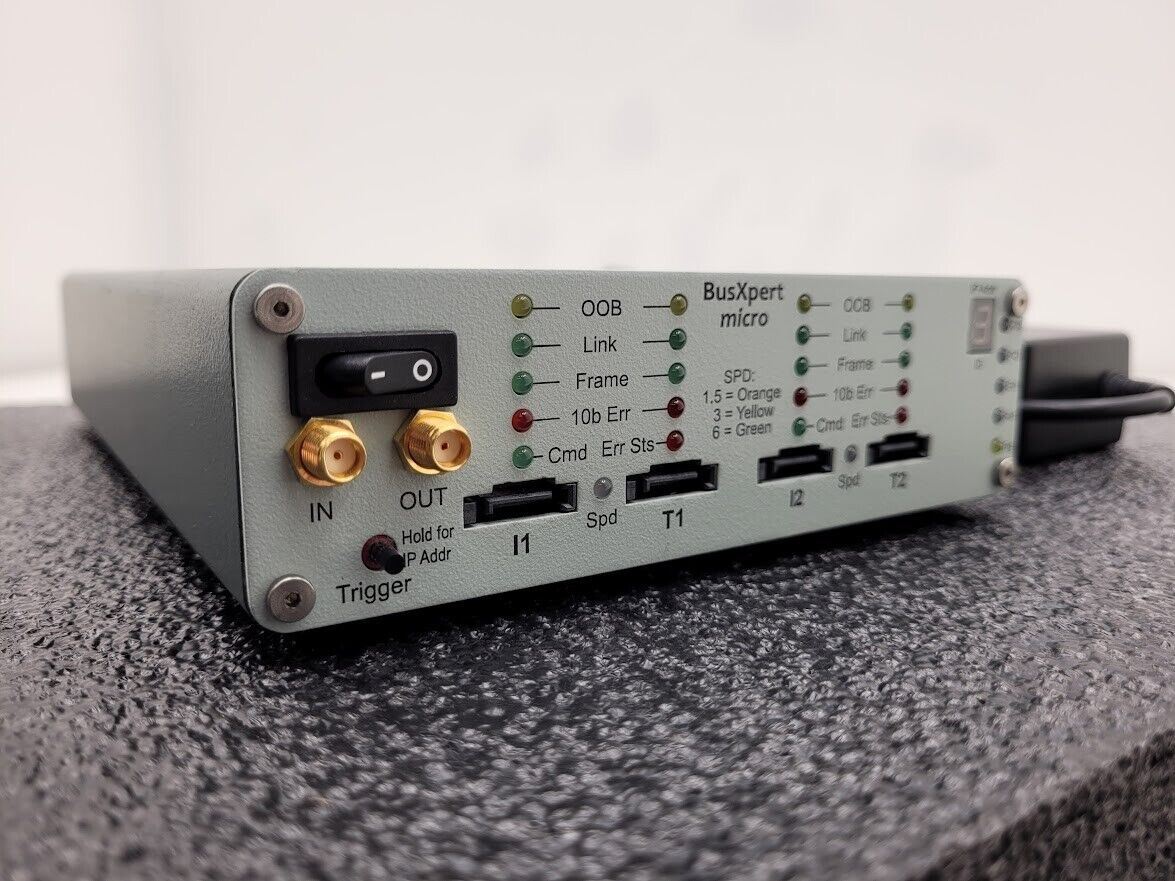 SerialTek MA-2x6ST-2GB BusXpert Micro SAS/SATA Bus Protocol Analyzer - Needs Fan