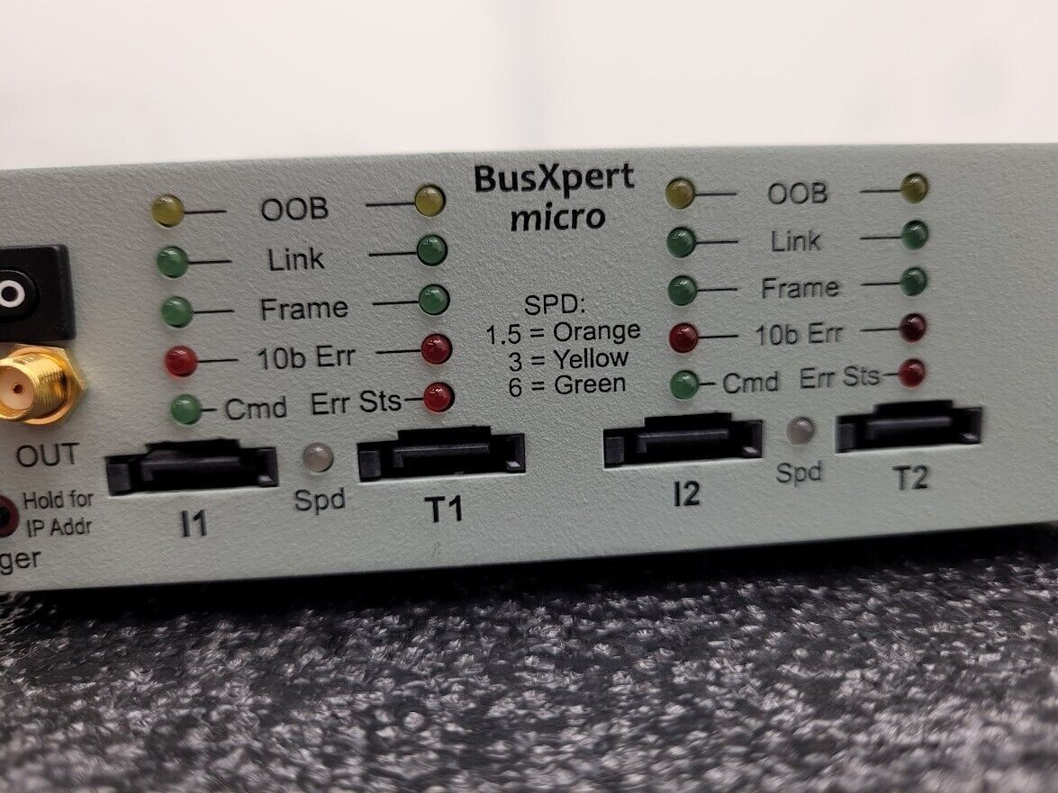 SerialTek MA-2x6ST-2GB BusXpert Micro SAS/SATA Bus Protocol Analyzer - Needs Fan