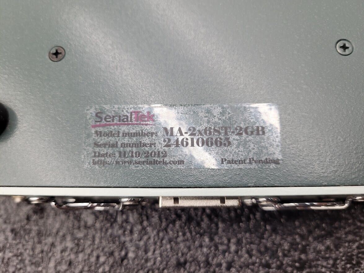 SerialTek MA-2x6ST-2GB BusXpert Micro SAS/SATA Bus Protocol Analyzer - Needs Fan