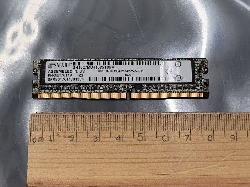 Smart DRAM Module DDR4 SDRAM 8Gbyte 288VLP Mini-UDIMM 8Gb 1RX8 PC4-2133-WZZZ-11