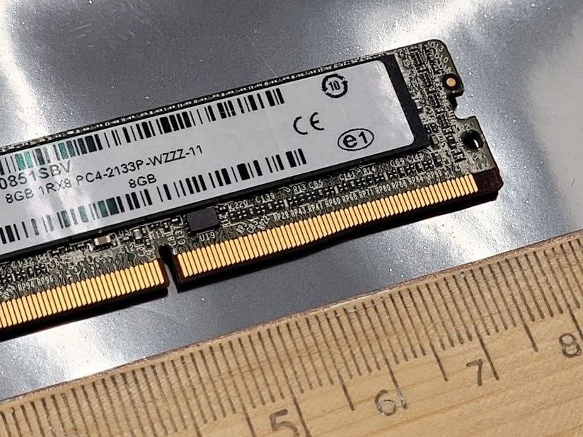 Smart DRAM Module DDR4 SDRAM 8Gbyte 288VLP Mini-UDIMM 8Gb 1RX8 PC4-2133-WZZZ-11