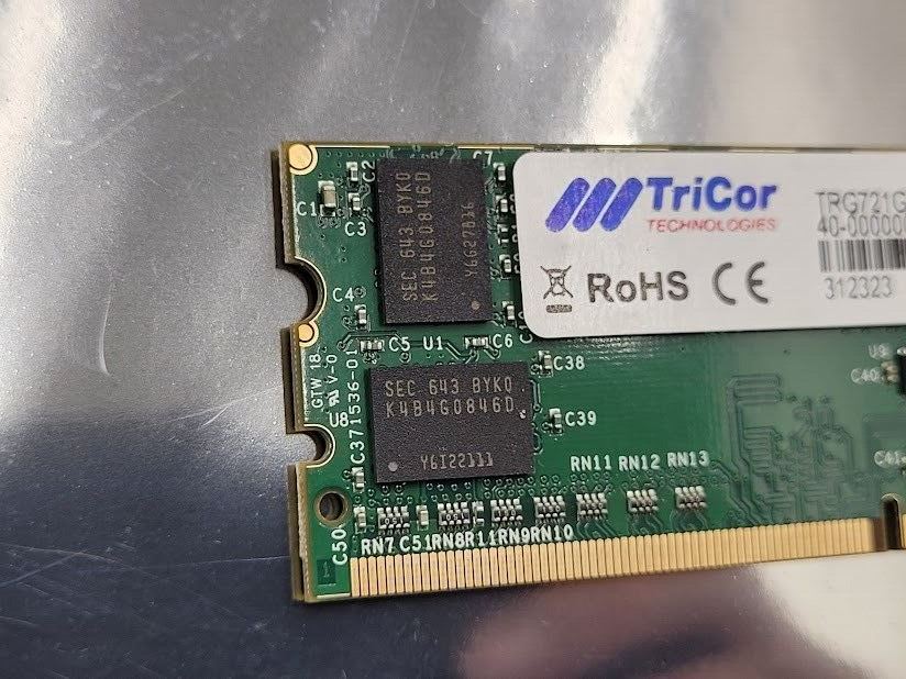 TriCor 8GB DDR3 SDRAM Mini UDIMM 244-pin ECC PC3-12800 Server Memory RAM