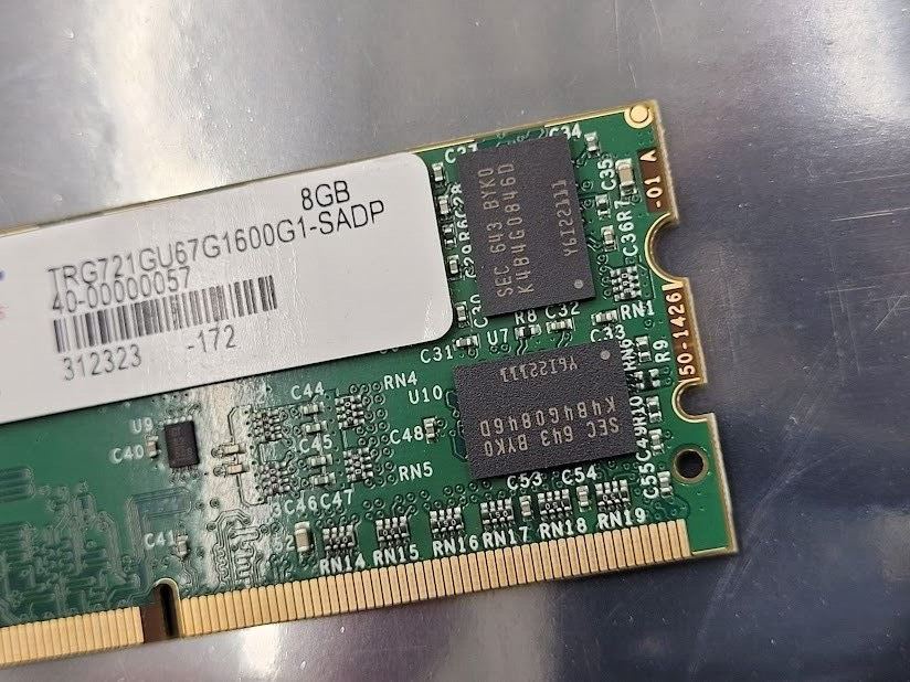 TriCor 8GB DDR3 SDRAM Mini UDIMM 244-pin ECC PC3-12800 Server Memory RAM