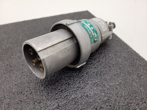 Appleton Powertite Plug ACP6044BC 60 Amp 4W 4P Male Plug 250VDC 600VAC