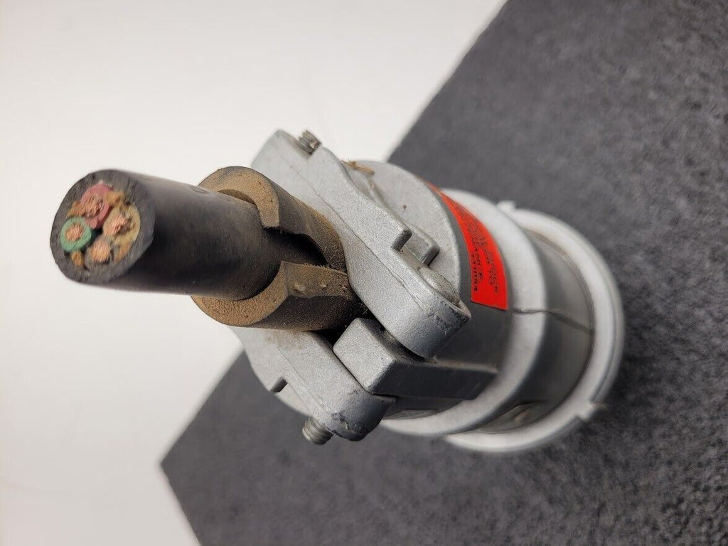 Appleton Powertite Plug ACP6044BC 60 Amp 4W 4P Male Plug 250VDC 600VAC