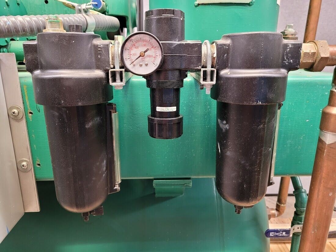 Rotary Screw Joy Twistair TA-025 30hp Air Compressor 230VAC 3PH 130 gallon tank