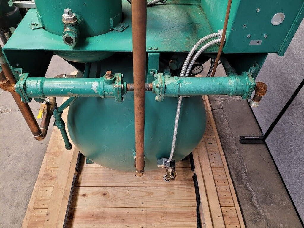 Rotary Screw Joy Twistair TA-025 30hp Air Compressor 230VAC 3PH 130 gallon tank